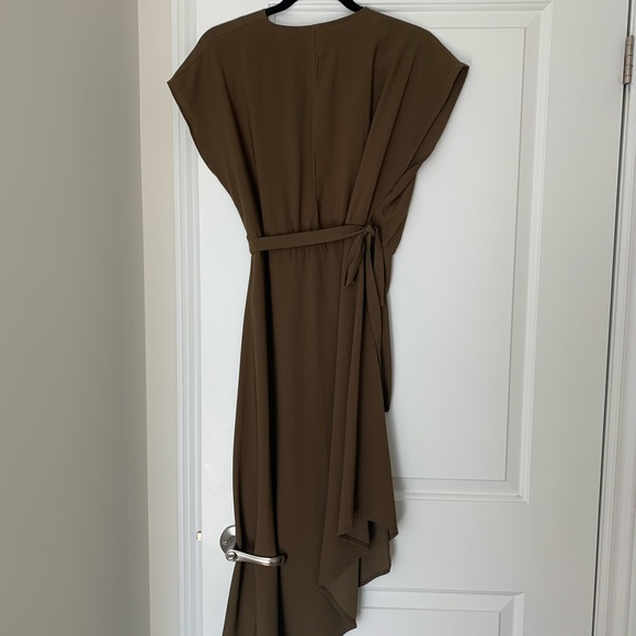 Top Shop Midi Wrap Dress. Worn once. - Picture 2 of 2